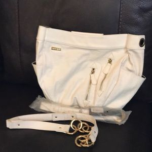 White Miche Andrea Demi Shell & Base Bag